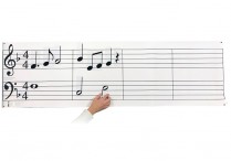 GRAND STAFF WALL CHART & MUSIC SYMBOLS SET