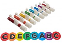 Kidsplay HAND CHIMES & Music-Go-Rounds ALPHADOTS Set 1