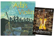ADA'S VIOLIN  Hardback & LANDFILLHARMONIC DVD Set