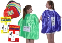 SUPERHERO CAPES & FLASHCARDS Sets 1 & 2