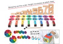 MUSIC & MATH KIT: Manipulatives, Spinner, Cube