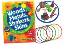 WOODS, METALS, SHAKERS, SKINS Paperback & HOOPS Set