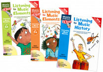LISTENING TO MUSIC Set  Books/CDs/CD-ROMs
