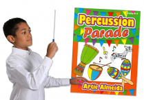PERCUSSION PARADE Paperback & 12 BATONS Set