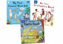 MY FIRST Classical Music, Orchestra, Piano Books & CDs/Online Audio