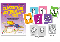 RHYTHM INSTRUMENT BINGO & FLASHCARDS Set