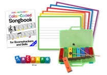 MELODY KIT: Music-Go-Rounds MINI ALPHADOTS Set 1, Charts, Resonators, Songbook 1