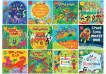 SING-ALONG FAVORITES Set of 12 Books & Online Access