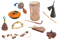AFRICAN INSTRUMENTS Set/9