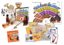 SYMPHONY ORCHESTRA  Enhanced-CD, Poster/Guide, Flashcards Set