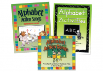 ALPHABET ACTION SONGS & ACTIVITIES Books & CD