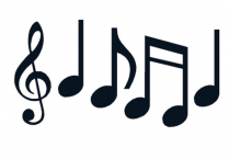 FOIL MUSIC NOTES