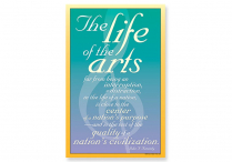 JFK: THE LIFE OF THE ARTS Poster