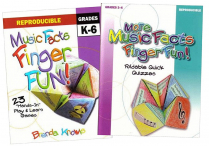 MUSIC FACTS FINGER FUN Activity Books