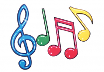 RAINBOW NOTE SILHOUETTES