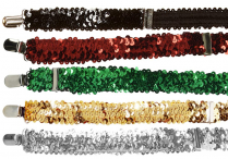 SEQUINED SUSPENDERS