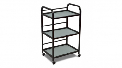 Salon Pro Beauty Trolley - Black