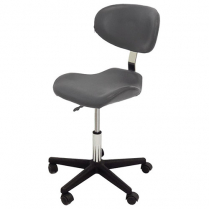 ***Stool - Curve Back/Seat   (Grey)