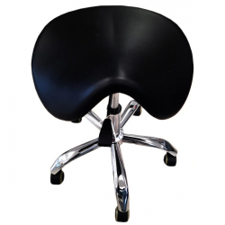 ***Stool - Saddle Style   (Black)