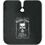Cutting Cape Barber - Barber Shop with Skull Top View