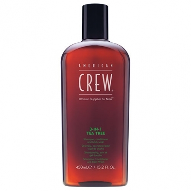 American Crew 3 in 1 Shampoo Tea Tree 450ml