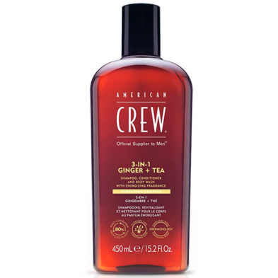 American Crew 3-in-1 Ginger + Tea 450ml