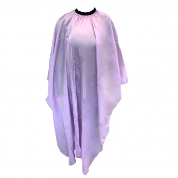 ***Cutting Cape - Satin-Purple Ass with Slide Clip(CP80339