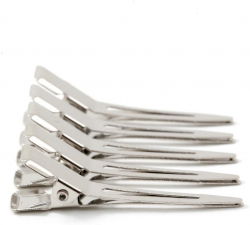 Pin Curl Clips - Single Prong -Stainless Steel-12pkt(CH85139