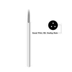 BROWGAZZM Round Shading Needle 3 Prong