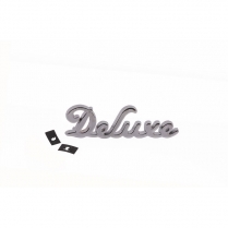 Deluxe Script For Side of Hood - All Chrome - 1940 Ford Car