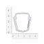Retainer Hood Emblem - 1950-51 Ford Car  
