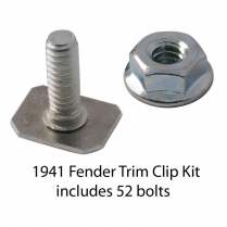 Fender Molding Retainer Set - 1941 Ford Car