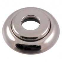Door Handle & Window Crank Escutcheon - Stainless - 1941-48 Ford Car  