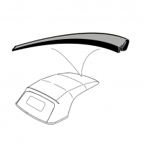 Header Bow Seal - On  Top of Windshield - 1941-48 Ford Car