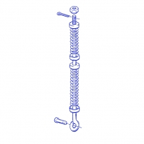 Fork Spring Rod Kit - 50 Series - 1946-48 Cushman Scooter 