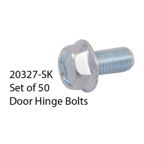 Door Hinge Bolts - Set of 50 - 1953-67 Ford Truck, 1949-60 Ford Car