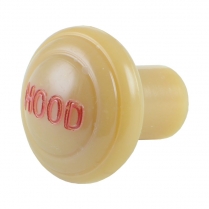 Hood Pull Knob - Butterscotch - 1942 Ford Car