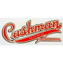 Body Side Decal - 60 Series - Water Transfer - 1949-65 Cushman Scooter 