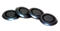 Seat Mounting Hole Plug Set - (4) Pieces - 1965-70 Ford Car
