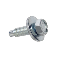 Body Bolt - Zinc Plated - 5/16" - 18 x 1" - 1966-77 Ford Bronco, 1960-77 Ford Trucks, 1960-70 Ford Cars