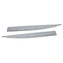 Door Scuff Plates - Cabriolet - Pair - 1933-34 Ford Car  