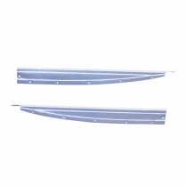 Door Scuff Plates - 5W Coupe, 4 Door Front - Pair - 1933-34 Ford Car  
