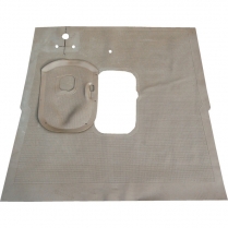 Floor Mat - Rubber- Taupe - 1933-34 Ford Car  