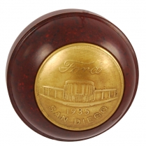 Commemorative Gear Shift Knob - Brown - 1935 Ford Car