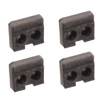 Top Iron Rubber Pads - Set of 4 - 1935-39 Ford Car