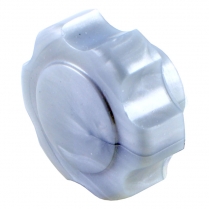 Windshield Wiper Knob - Metallic Blue Gray - 1946 Ford Car