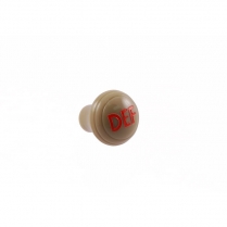 Hot Water Heater Defroster Knob - Gray Tan - 1946 Ford Car