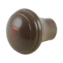 Throttle Knob - Deluxe - Chocolate - 1946 Ford Car