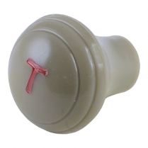 Throttle Knob - Super Deluxe - Gray Tan - 1946 Ford Car