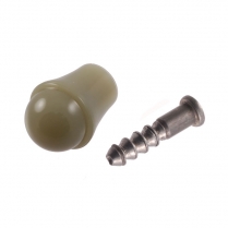 Window Crank Handle Knob - Tenite Gray - 1936 Ford Car